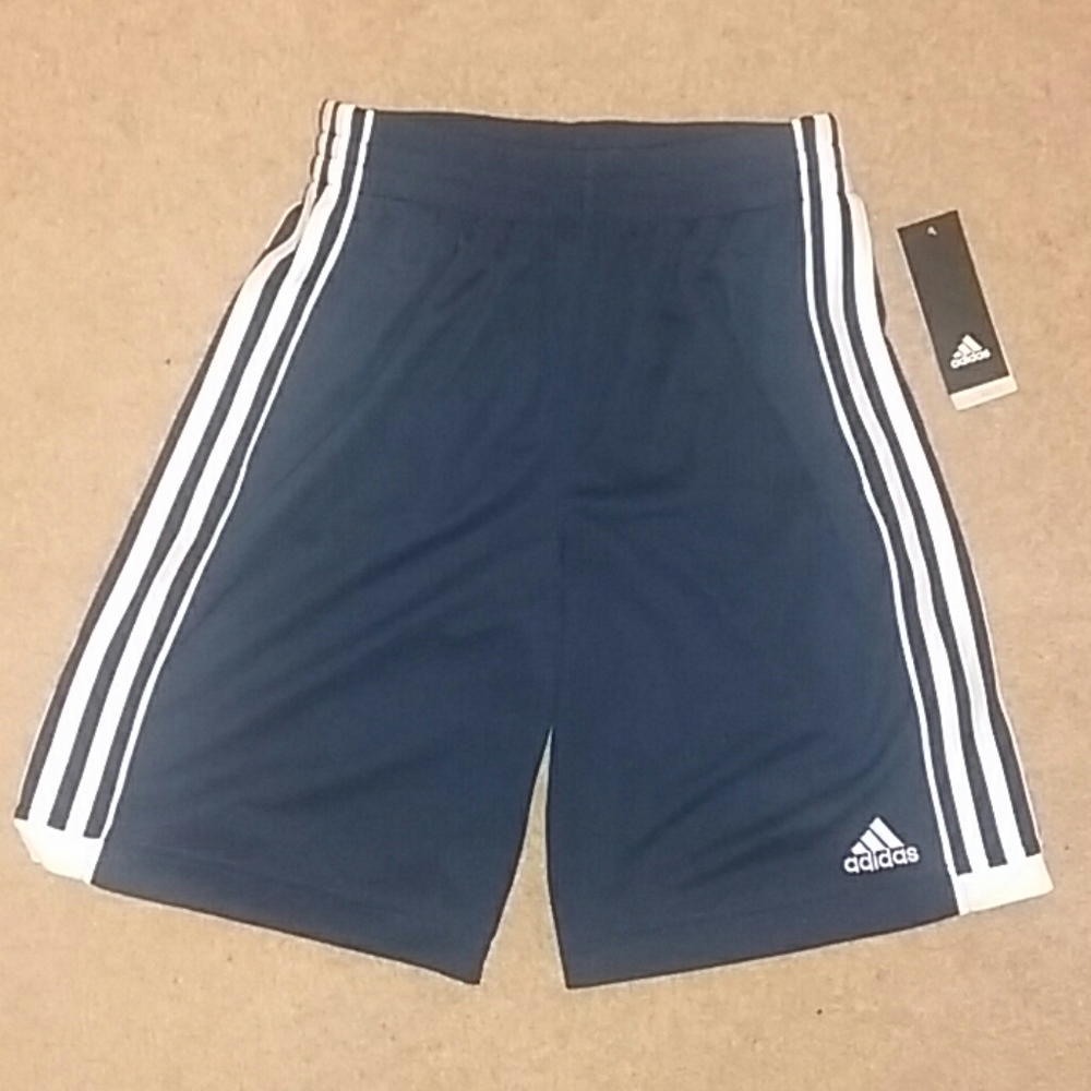 NWT Boys Lg 14/16 Adidas Shorts- Navy